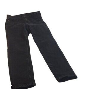 Justice Girls Jean Leggings Pull-on Black Size 6